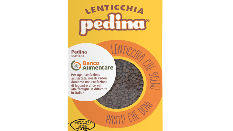 Pacco di lenticchie - Lenticchia Pedina di Pedon